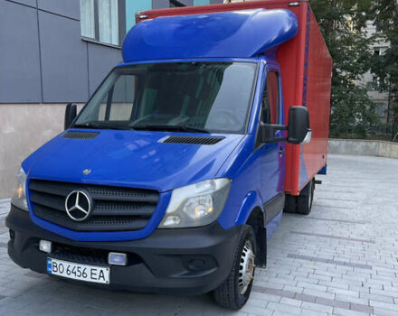 Синий Мерседес Sprinter, объемом двигателя 2.14 л и пробегом 495 тыс. км за 19300 $, фото 1 на Automoto.ua