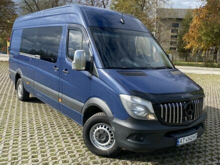 Мерседес Sprinter 2014 в Коломые на Automoto.ua Синий Мерседес Sprinter, объемом двигателя 2.1 л и пробегом 880 тыс. км за 18500 $, фото 1 на Automoto.ua