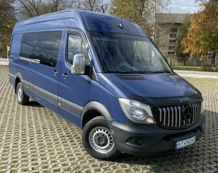 Синий Мерседес Sprinter, объемом двигателя 2.1 л и пробегом 880 тыс. км за 18500 $, фото 1 на Automoto.ua