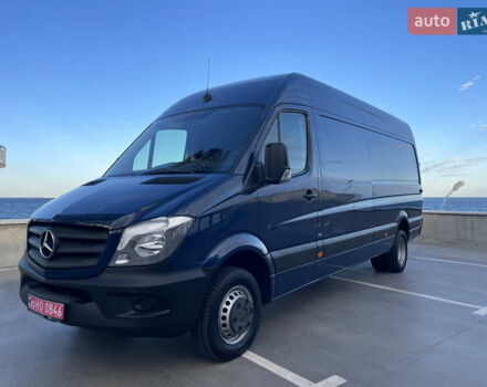 Синій Мерседес Sprinter, об'ємом двигуна 2.2 л та пробігом 215 тис. км за 27500 $, фото 1 на Automoto.ua