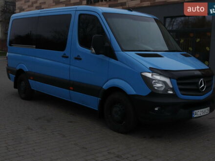 Синій Мерседес Sprinter, об'ємом двигуна 2.2 л та пробігом 190 тис. км за 21700 $, фото 1 на Automoto.ua