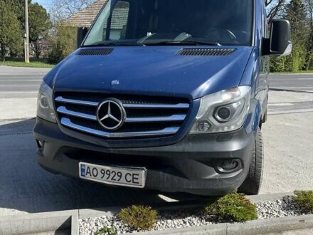 Синий Мерседес Sprinter, объемом двигателя 2.99 л и пробегом 450 тыс. км за 25900 $, фото 1 на Automoto.ua