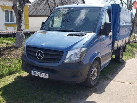 Синій Мерседес Sprinter, об'ємом двигуна 2.2 л та пробігом 176 тис. км за 16000 $, фото 1 на Automoto.ua