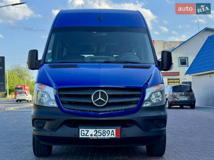 Мерседес Sprinter 2015 в Ровно на Automoto.ua Синий Мерседес Sprinter, объемом двигателя 2.2 л и пробегом 200 тыс. км за 28500 $, фото 1 на Automoto.ua