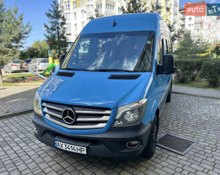 Синий Мерседес Sprinter, объемом двигателя 2.14 л и пробегом 303 тыс. км за 23020 $, фото 1 на Automoto.ua
