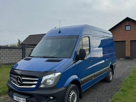 Синій Мерседес Sprinter, об'ємом двигуна 2.14 л та пробігом 396 тис. км за 16600 $, фото 1 на Automoto.ua
