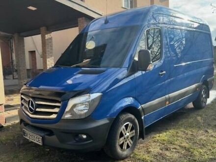 Мерседес Sprinter 2015 в Сарнах на Automoto.ua Синий Мерседес Sprinter, объемом двигателя 2.14 л и пробегом 349 тыс. км за 16600 $, фото 1 на Automoto.ua