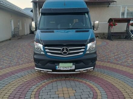 Синій Мерседес Sprinter, об'ємом двигуна 2.99 л та пробігом 581 тис. км за 28000 $, фото 1 на Automoto.ua