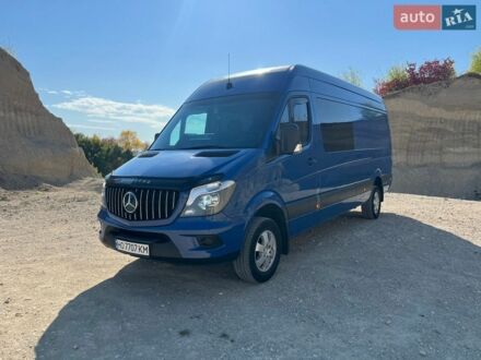 Синій Мерседес Sprinter, об'ємом двигуна 3 л та пробігом 500 тис. км за 22999 $, фото 1 на Automoto.ua