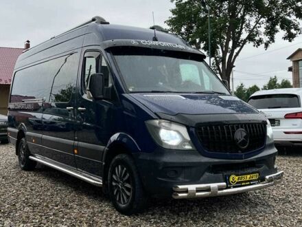 Синий Мерседес Sprinter, объемом двигателя 2.2 л и пробегом 797 тыс. км за 25978 $, фото 1 на Automoto.ua