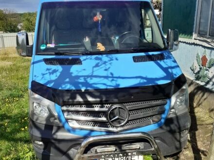 Мерседес Sprinter 2015 в Кельменцах на Automoto.ua Синий Мерседес Sprinter, объемом двигателя 2.1 л и пробегом 265 тыс. км за 16500 $, фото 1 на Automoto.ua
