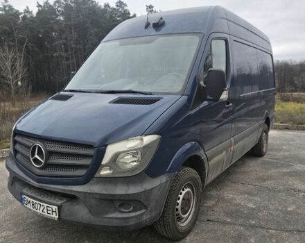 Синий Мерседес Sprinter, объемом двигателя 2.1 л и пробегом 354 тыс. км за 22100 $, фото 1 на Automoto.ua
