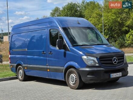 Синий Мерседес Sprinter, объемом двигателя 2.14 л и пробегом 368 тыс. км за 15499 $, фото 1 на Automoto.ua