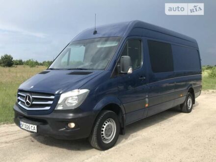 Синий Мерседес Sprinter, объемом двигателя 2.9 л и пробегом 314 тыс. км за 32800 $, фото 1 на Automoto.ua