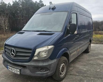 Синий Мерседес Sprinter, объемом двигателя 2.1 л и пробегом 354 тыс. км за 19200 $, фото 1 на Automoto.ua
