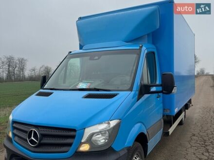 Синий Мерседес Sprinter, объемом двигателя 2.14 л и пробегом 306 тыс. км за 28500 $, фото 1 на Automoto.ua