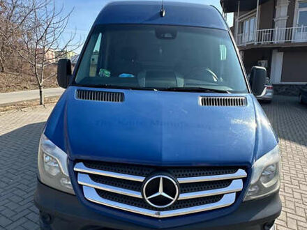 Мерседес Sprinter 2016 у Чернівцях на Automoto.ua Синій Мерседес Sprinter, об'ємом двигуна 2.14 л та пробігом 384 тис. км за 24000 $, фото 1 на Automoto.ua