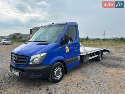 Синий Мерседес Sprinter, объемом двигателя 2.99 л и пробегом 638 тыс. км за 27500 $, фото 1 на Automoto.ua