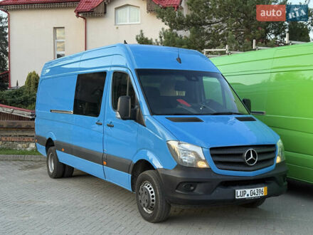 Мерседес Sprinter 2016 в Долине на Automoto.ua Синий Мерседес Sprinter, объемом двигателя 3 л и пробегом 312 тыс. км за 32012 $, фото 1 на Automoto.ua