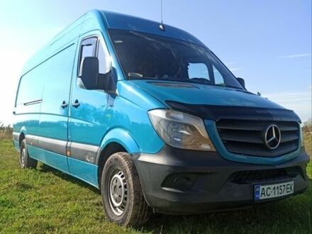 Синий Мерседес Sprinter, объемом двигателя 2.14 л и пробегом 400 тыс. км за 16500 $, фото 1 на Automoto.ua