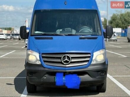 Синий Мерседес Sprinter, объемом двигателя 2.14 л и пробегом 831 тыс. км за 15500 $, фото 1 на Automoto.ua