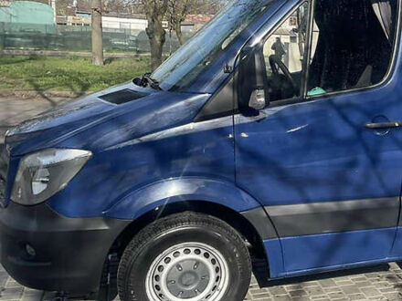 Синій Мерседес Sprinter, об'ємом двигуна 3 л та пробігом 356 тис. км за 43000 $, фото 1 на Automoto.ua