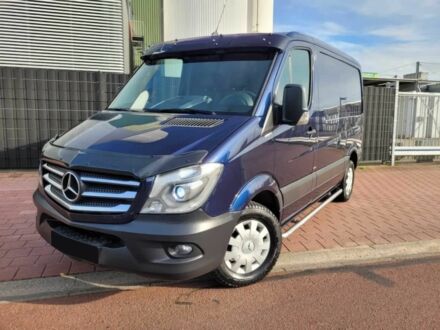 Синий Мерседес Sprinter, объемом двигателя 3 л и пробегом 71 тыс. км за 10500 $, фото 1 на Automoto.ua