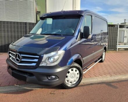 Синий Мерседес Sprinter, объемом двигателя 3 л и пробегом 71 тыс. км за 10500 $, фото 1 на Automoto.ua