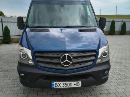 Синий Мерседес Sprinter, объемом двигателя 3 л и пробегом 412 тыс. км за 29297 $, фото 1 на Automoto.ua