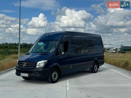 Синий Мерседес Sprinter, объемом двигателя 2.14 л и пробегом 245 тыс. км за 30555 $, фото 1 на Automoto.ua