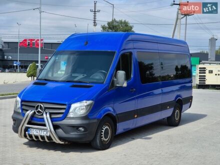 Синий Мерседес Sprinter, объемом двигателя 2.2 л и пробегом 358 тыс. км за 24999 $, фото 1 на Automoto.ua
