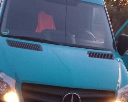 Синий Мерседес Sprinter, объемом двигателя 2.14 л и пробегом 216 тыс. км за 18500 $, фото 1 на Automoto.ua