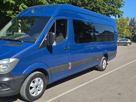 Мерседес Sprinter 2017 в Ивано-Франковске на Automoto.ua Синий Мерседес Sprinter, объемом двигателя 2.14 л и пробегом 100 тыс. км за 25000 $, фото 1 на Automoto.ua