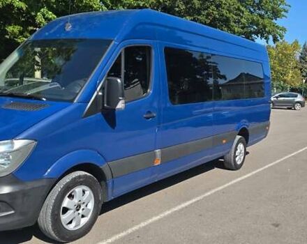 Синий Мерседес Sprinter, объемом двигателя 2.14 л и пробегом 100 тыс. км за 25000 $, фото 1 на Automoto.ua