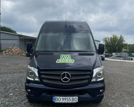 Синий Мерседес Sprinter, объемом двигателя 2.14 л и пробегом 259 тыс. км за 22600 $, фото 1 на Automoto.ua