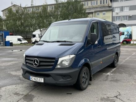 Синий Мерседес Sprinter, объемом двигателя 2.1 л и пробегом 543 тыс. км за 22964 $, фото 1 на Automoto.ua