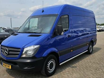 Мерседес Sprinter 2017 в Тернополе на Automoto.ua Синий Мерседес Sprinter, объемом двигателя 2.2 л и пробегом 281 тыс. км за 18500 $, фото 1 на Automoto.ua