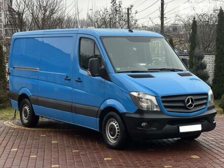 Синий Мерседес Sprinter, объемом двигателя 2.14 л и пробегом 190 тыс. км за 18300 $, фото 1 на Automoto.ua