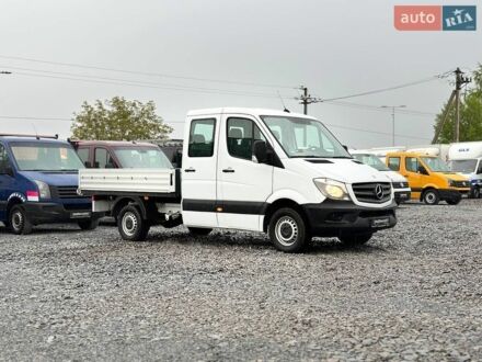 Синий Мерседес Sprinter, объемом двигателя 2.2 л и пробегом 156 тыс. км за 21900 $, фото 1 на Automoto.ua