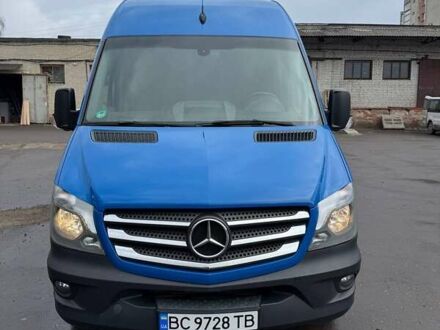 Мерседес Sprinter 2017 в Львове на Automoto.ua Синий Мерседес Sprinter, объемом двигателя 2.14 л и пробегом 404 тыс. км за 22995 $, фото 1 на Automoto.ua