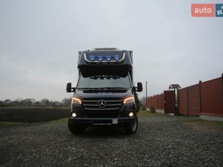 Синий Мерседес Sprinter, объемом двигателя 2.1 л и пробегом 419 тыс. км за 32500 $, фото 1 на Automoto.ua