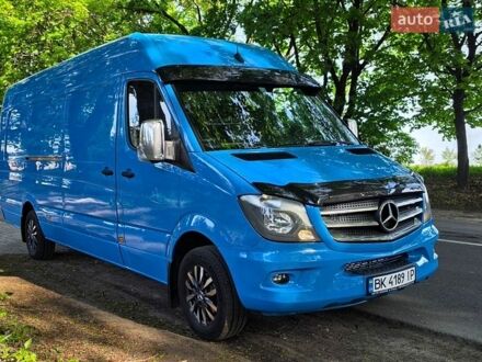 Синій Мерседес Sprinter, об'ємом двигуна 3 л та пробігом 297 тис. км за 28800 $, фото 1 на Automoto.ua