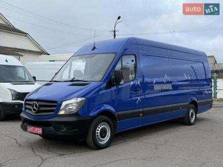 Синий Мерседес Sprinter, объемом двигателя 2.2 л и пробегом 295 тыс. км за 20500 $, фото 1 на Automoto.ua