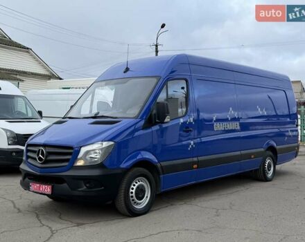 Синий Мерседес Sprinter, объемом двигателя 2.2 л и пробегом 295 тыс. км за 20500 $, фото 1 на Automoto.ua