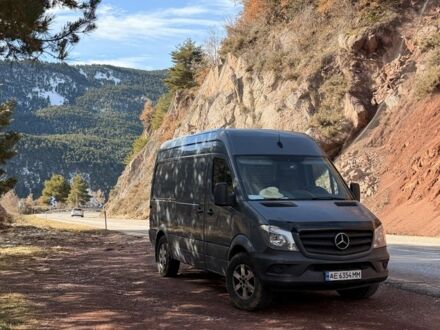 Синий Мерседес Sprinter, объемом двигателя 3 л и пробегом 150 тыс. км за 30000 $, фото 1 на Automoto.ua