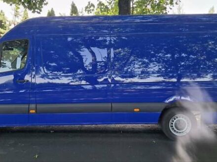Синий Мерседес Sprinter, объемом двигателя 3 л и пробегом 293 тыс. км за 31800 $, фото 1 на Automoto.ua