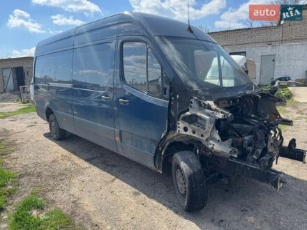 Синій Мерседес Sprinter, об'ємом двигуна 2.14 л та пробігом 310 тис. км за 12200 $, фото 1 на Automoto.ua