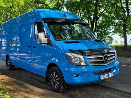 Синій Мерседес Sprinter, об'ємом двигуна 3 л та пробігом 297 тис. км за 28800 $, фото 1 на Automoto.ua