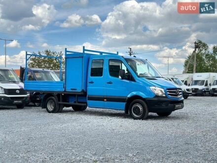 Синий Мерседес Sprinter, объемом двигателя 2.2 л и пробегом 200 тыс. км за 28900 $, фото 1 на Automoto.ua