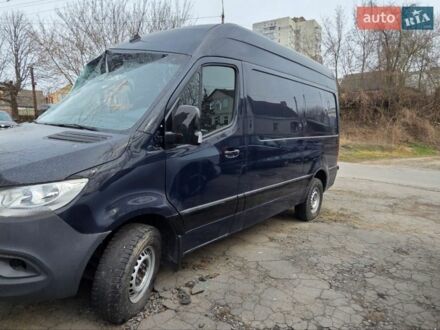 Синій Мерседес Sprinter, об'ємом двигуна 2.99 л та пробігом 117 тис. км за 17000 $, фото 1 на Automoto.ua